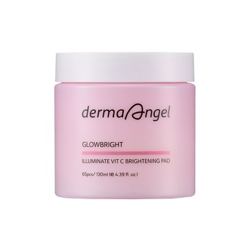 DermaAngel護妍天使 光透美白爽膚棉65片/130ml