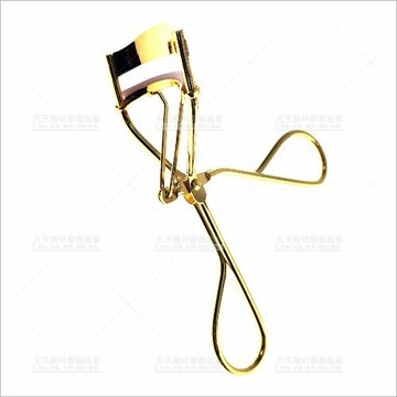 不鏽鋼金色睫毛器(附墊片)-單入(TL-0910-GP)[31892]