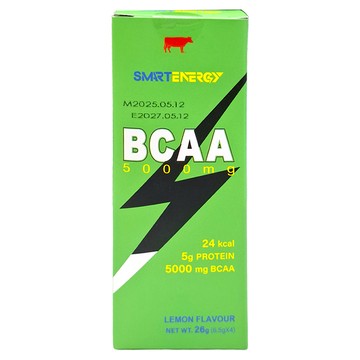 RED COW 紅牛 聰勁即溶BCAA 5000mg 檸檬口味  26g  1盒