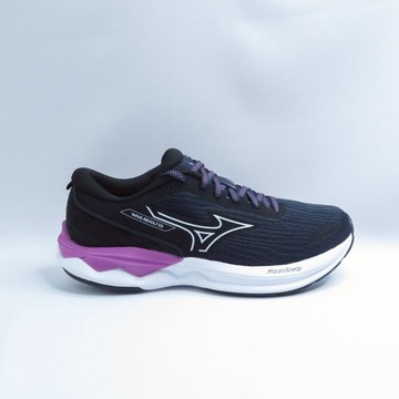 Mizuno J1GD248123 WAVE REVOLT 3 女款 慢跑鞋 黑/粉白【iSport愛運動】