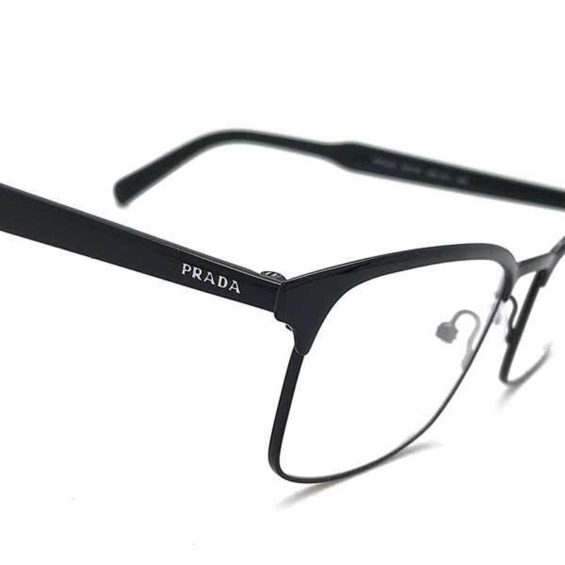 PRADA プラダ ブランド メガネフレーム ブラック 眼鏡 PR54WV-1AB1O1