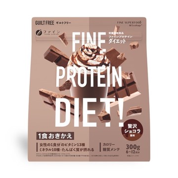 FINE Protein Diet Luxury Chocolate Flavor 300g