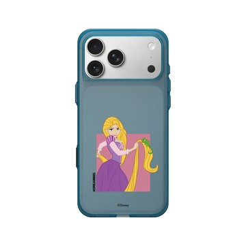 iPhone 17 Pro Max Clear (相機按鈕) 夜幕藍 - 迪士尼-公主系列 Disney Princess - 公主專屬系列-魔髮奇緣 樂佩公主