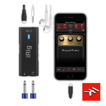 IK Multimedia iRig HD 2吉他介面/24bit/ 96kHz