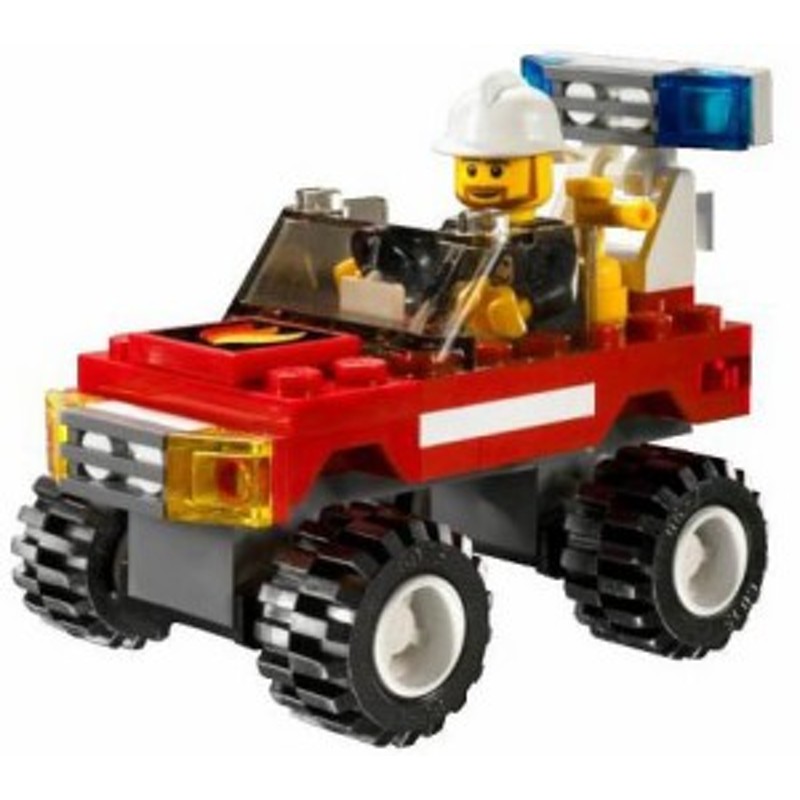 レゴ Lego シティ 消防車 7241 中古品 通販 Lineポイント最大1 0 Get Lineショッピング