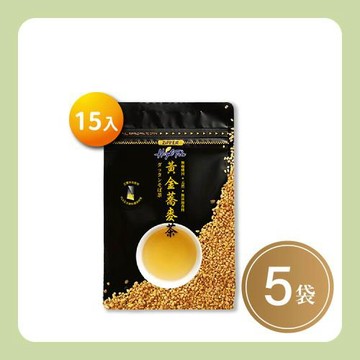 【High Tea】台灣黃金蕎麥茶5袋組(6gx15入x5袋)