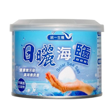 統一生機海鹽-小罐300g