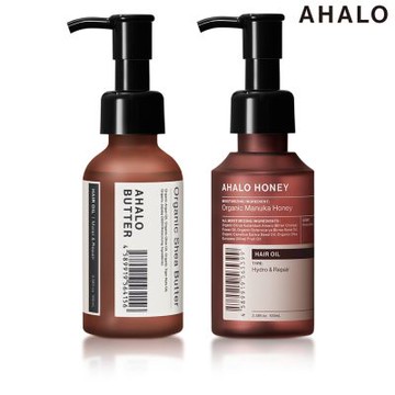 【AHALO】天使光髮油100ml(植萃修護/蜂蜜水潤/乳沐果油/乾溼髮適用)