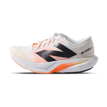 New Balance FuelCell Rebel V4 女鞋 白橘色 D楦 緩震 輕量 運動 慢跑鞋 WFCXCN4