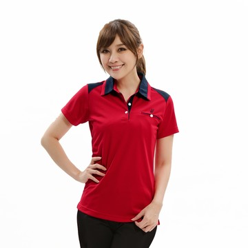遊遍天下 MIT台灣製女款吸濕排汗抗UV短袖POLO衫(GS10037)