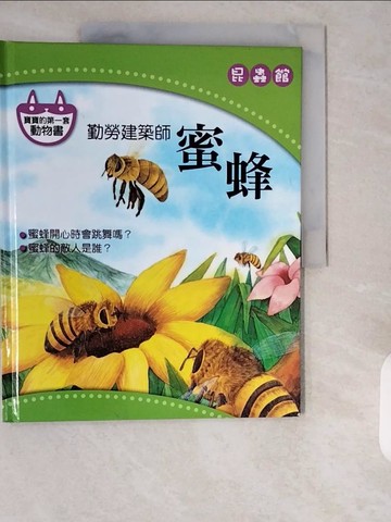 【書寶二手書T5／少年童書_ZHM】勤勞建築師-蜜蜂_昆蟲館_陳秀琴 (繪畫)