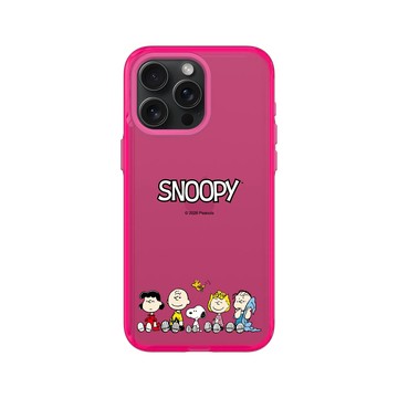 iPhone 15 Pro Max Clear 粉漾桃 - 史努比 Snoopy - 經典-Snoopy齊聚時光