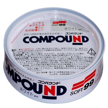 日本SOFT 99粗蠟(白色車用)-快
