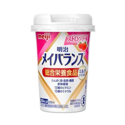 明治 メイバランスMiniカップ ストロベリー味 125ml×12本