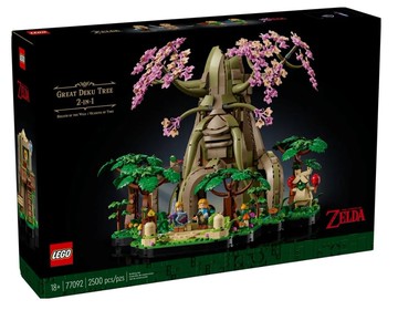 【LEGO 樂高】磚星球〡 77092 薩爾達系列 德庫樹 2 in 1 Great Deku Tree 2-in-1