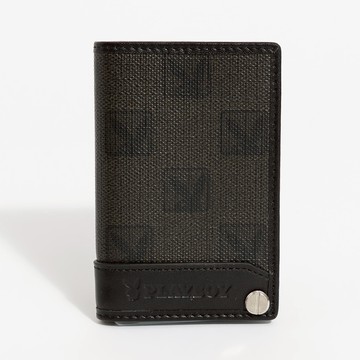 PLAYBOY - 配件小物-卡片夾  卡片夾系列 - 黑色