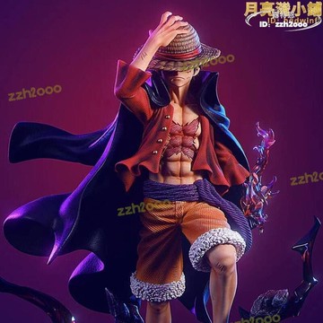 lx max海賊王新老四皇共鳴魯夫魯夫鬼島凱多限量模型雕像模型擺件