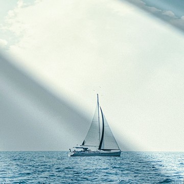 【微瑕特惠】【福利品】雲帆- 風景掛畫/簡約風佈置/居家佈置