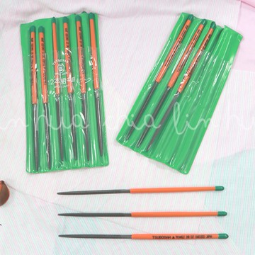 TSUBOSAN 日本壺三 5支組/7支組/10支組/12支組中目平銼刀