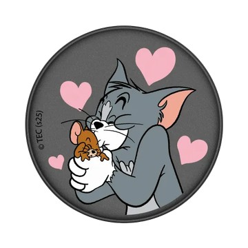 GRIP O (MagSafe 兼容） 黑 - 湯姆貓與傑利鼠 Tom and Jerry - 相親相愛
