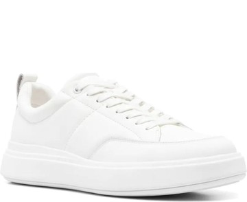 CALVIN KLEIN LOW TOP LACE UP KNIT SNEAKER 白色男款鞋子