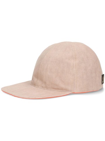 Borsalino - Lucio reversible baseball cap - unisex - Cotton - M - Neutrals