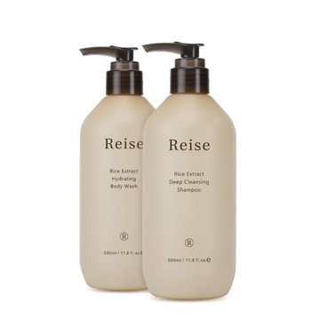 Reise 米膚 深層潔淨組（深層洗髮＋保濕沐浴）