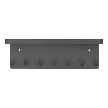 isona 愛收納 磁吸式收納架 鑰匙掛鉤架 B款 29 x 10 x 7.5cm 720g  黑色  1個