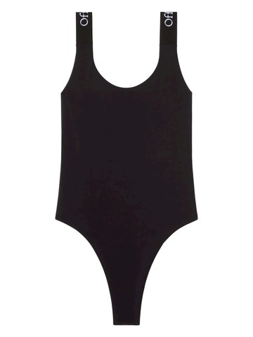 Off-White Logo-Band Swimsuit