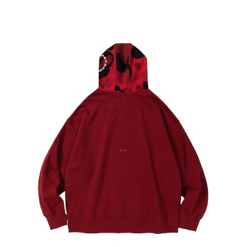 UNKNOWNDOMAIN TAICHI CAPSULE MELLOW CAMO HOODIE RED
