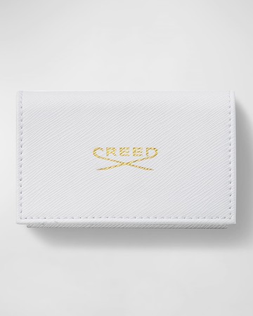 Women's White Luxury Fragrance Wallet, 8 x 1.7 mL