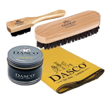 英國伯爵DASCO 皮鞋保養組 皮革保養 鞋膏 鞋蠟 鞋乳