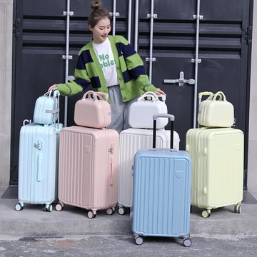 包郵小清新子母箱女學生女士男生男士密碼行李箱拉桿箱萬向輪旅行