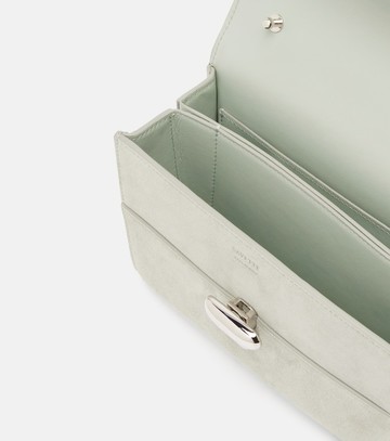 Savette Symmetry 19 Mini suede shoulder bag