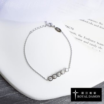 Royal Damon羅亞戴蒙 日系輕珠寶 手鍊 JB056
