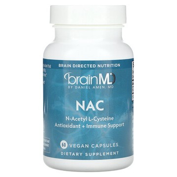 BrainMD, NAC，600 毫克，60 粒全素膠囊