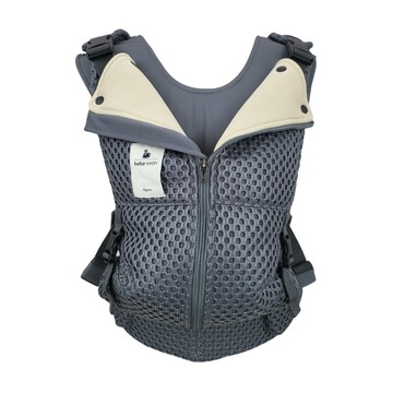 Bebeswan 防彈背心式嬰兒背帶 V5 優雅款  單一尺寸  炭灰色
