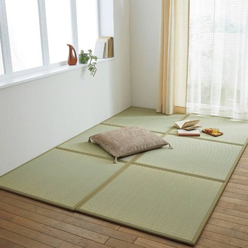 日本池彥IKEHIKO 日本製天然無染藺草3摺摺疊榻榻米82×246cm
