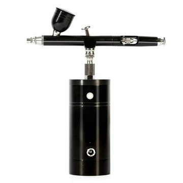 電動噴漆槍 模型噴塗槍 噴漆筆 電動上色噴槍 美甲噴槍 手辦丙烯顏料噴漆槍 雙動式噴塗筆套裝