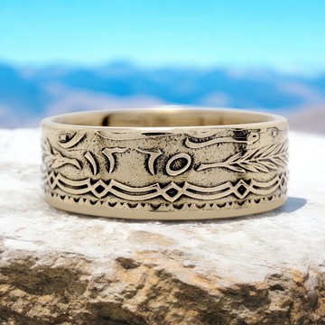 突尼西亞錢幣戒指, 突尼西亞戒指, 男士突尼西亞戒指, 突尼西亞錢幣戒指 男