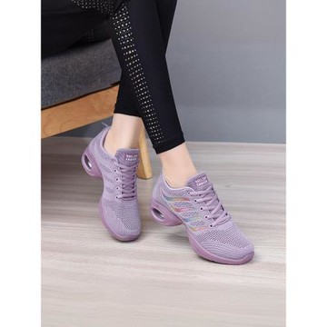 舞蹈鞋女 2025新款中跟成人廣場舞鞋 軟底廣場舞女鞋不累腳跳舞鞋