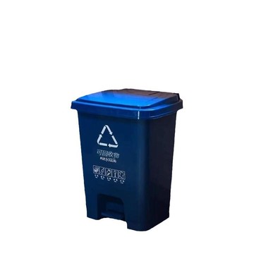 腳踩垃圾桶家用大號四色分類戶外塑料桶帶蓋環衛垃圾箱廠家批發[DD080109]