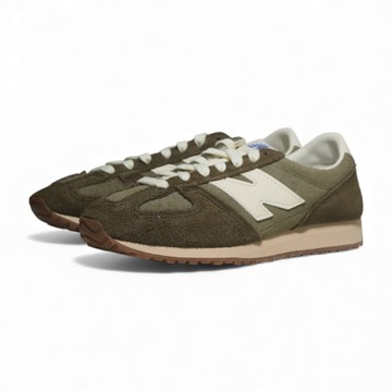 NEW BALANCE 休閒鞋 NB 471 墨綠奶油 麂皮 復古鞋 男女 U471PSA