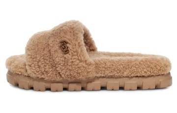 WMNS COZETTA CURLY SLIPPER CHESTNUT