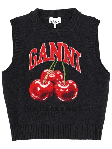 ganni wool jersey.