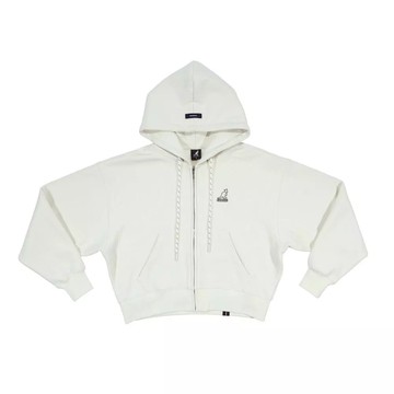 KANGOL 外套 米白 經典 刷毛 連帽外套 女 6552140301