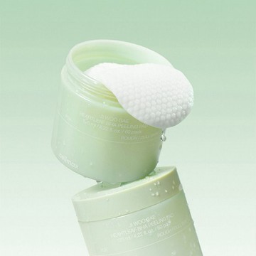 韓國 Celimax~去角質橡皮擦爽膚棉(60片)