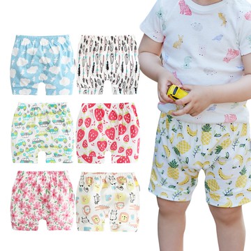 Augelute 多花色滿版印花褲 純棉短褲兒童短褲 滿印休閒童褲 居家棉褲 90068