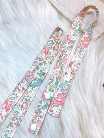 PJ手作【花叢兔兔】 防疫兒童口罩掛繩