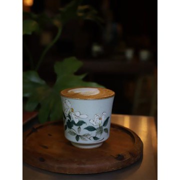 芳物集純手工咖啡杯手繪杯手沖杯水杯手工手陶瓷茶杯品茗杯主人杯